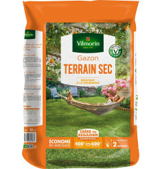 Gazon terrain sec 5 kgs dont 1kg gratuit