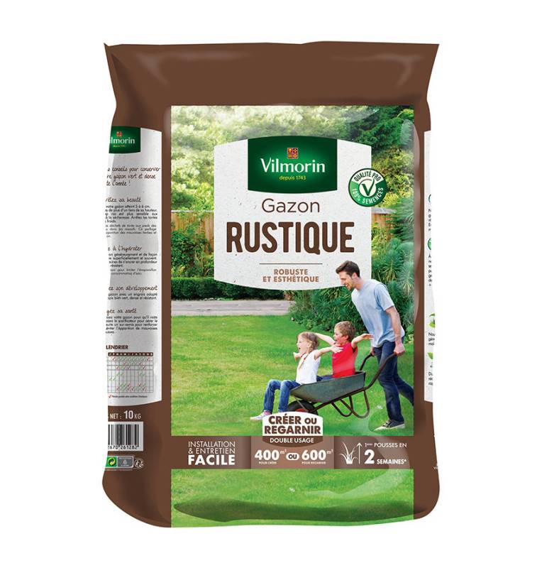 Tappeto erboso rustico 5kgs tra cui 1kg gratis