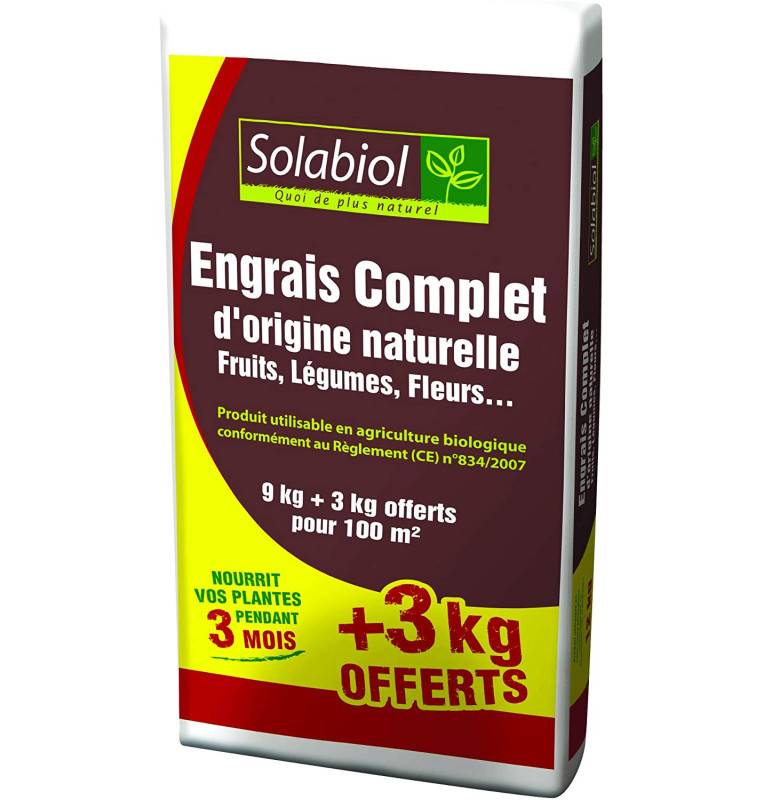 Complete fertiliser, 5kg bucket - 2 kgs offered