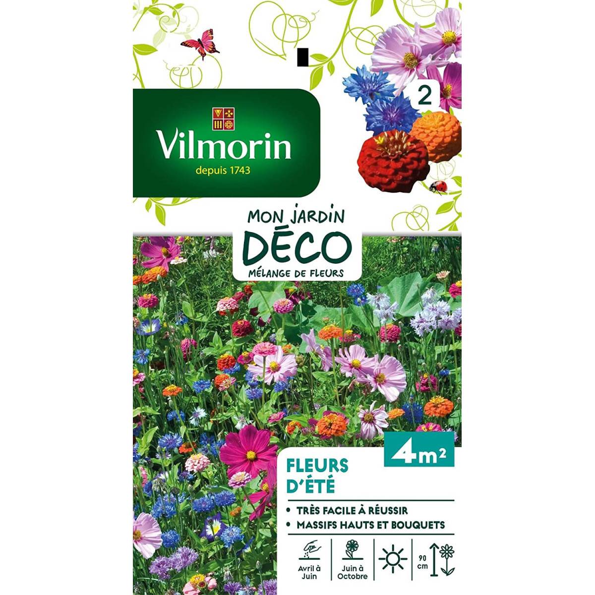 Sachet graines Fleurs d'été en mélange