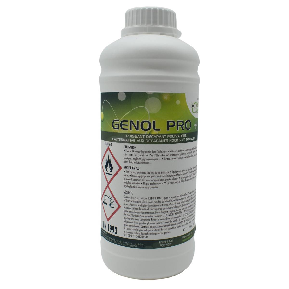 Décapant GENOL PRO + , flacon 1L