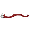 Steel drill key reinforced and coated with red epoxy for symmetrical connection DN40 to DN65