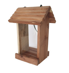 Mangeoire “Silo Montana RED CEDAR” pour oiseaux de la nature