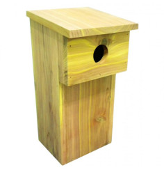 Nichoir Cocoon RED CEDAR pour oiseaux de la nature