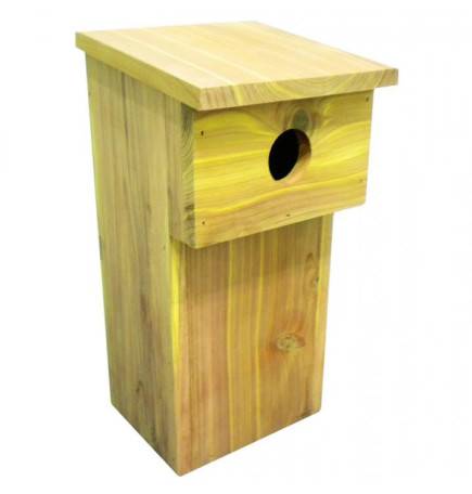 Nichoir Cocoon RED CEDAR pour oiseaux de la nature