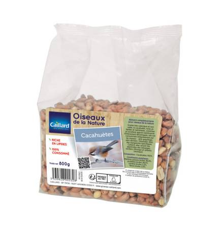 Sac de cacahuètes 800 grs pour oiseaux de la nature