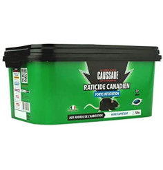 Raticide Canadian Pat'Appét Caja de infestación fuerte de 720 gramos (72 x 10grs)