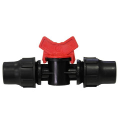 Product sheet Mini valve with connectors on each side for low density tube