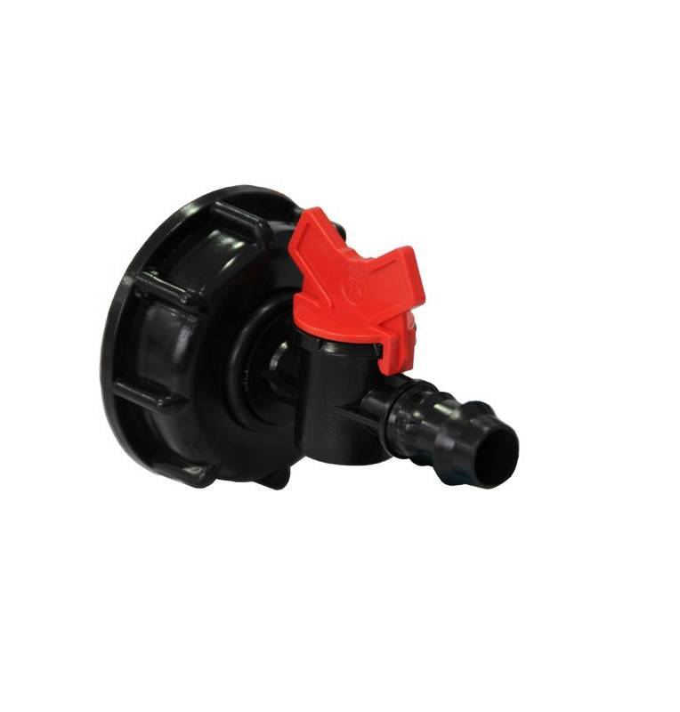 Product sheet Connection with 20mm male fluted valve