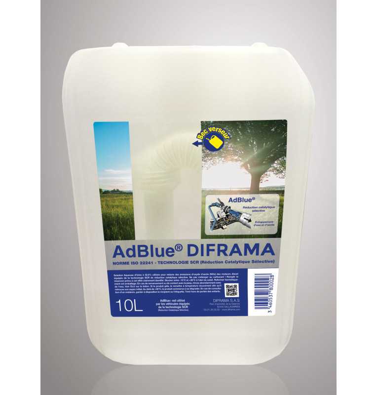 N. 15 AdBlue Azotal urea al 32,50% Conf ISO 22241 EURO 4-5-6 10 lt con  beccuccio