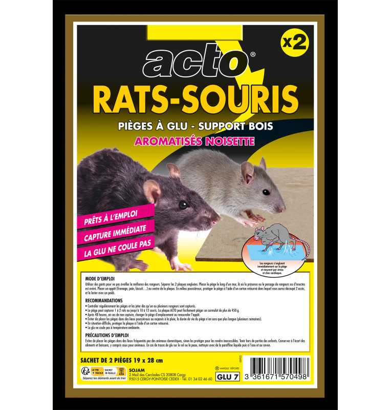 PIEGE SECUR RATS : Piège à rats sécurisé