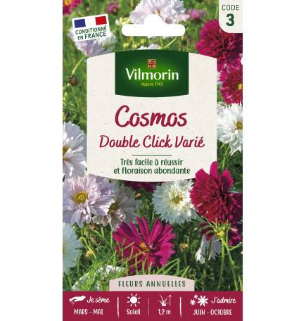 Graines Cosmos Double Click Varié