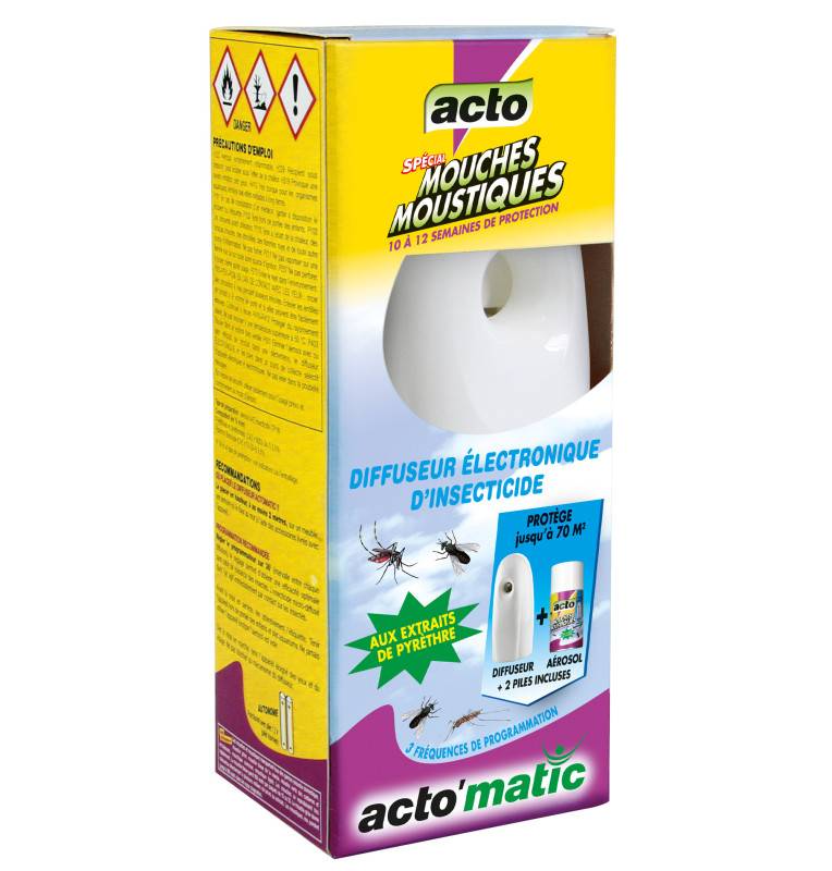 Diffuseur ACTO’matic en action