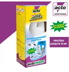 Installation facile du diffuseur ACTO’matic