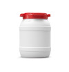 Fut / Food plastic canister large opening to screw - CURTEC