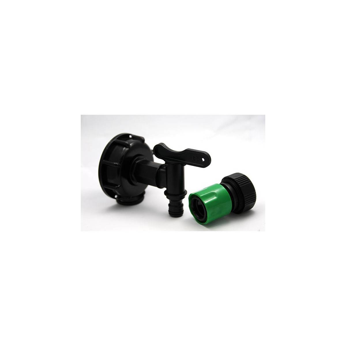 Fiche produit Raccord Robinet pour cuve 1000L avec raccord rapide