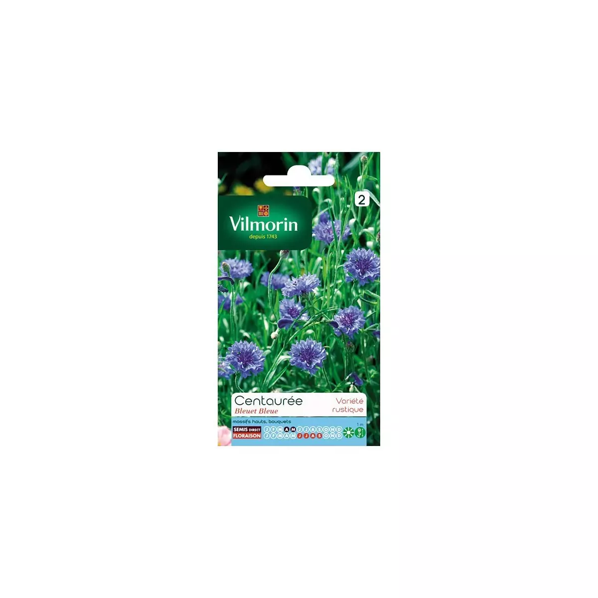 Blue Cornflower Centaury product sheet