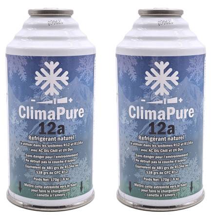 ClimaPure 12a Canette - Alternative Écologique Gaz Réfrigérant