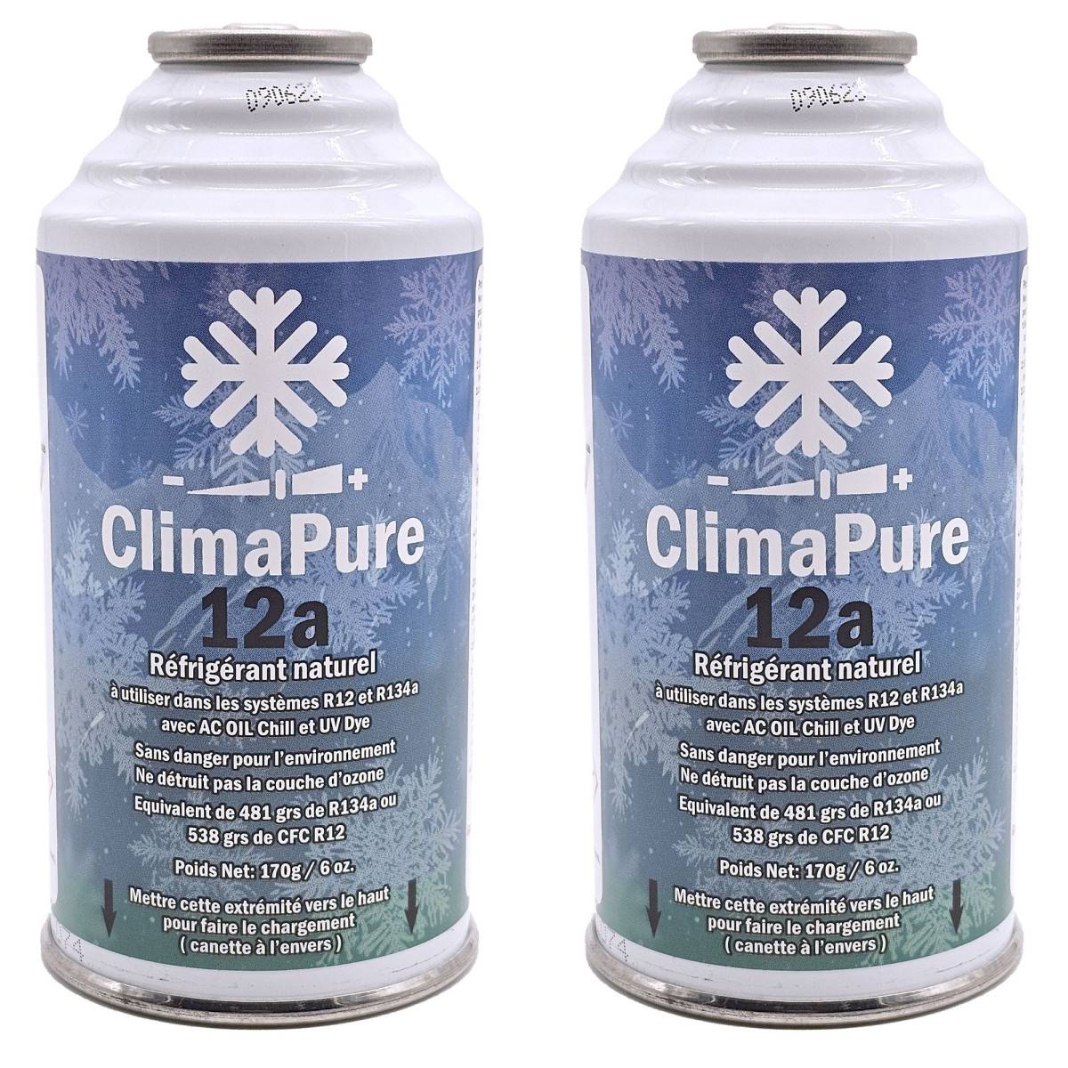 ClimaPure 12a Canette - Alternative Écologique Gaz Réfrigérant