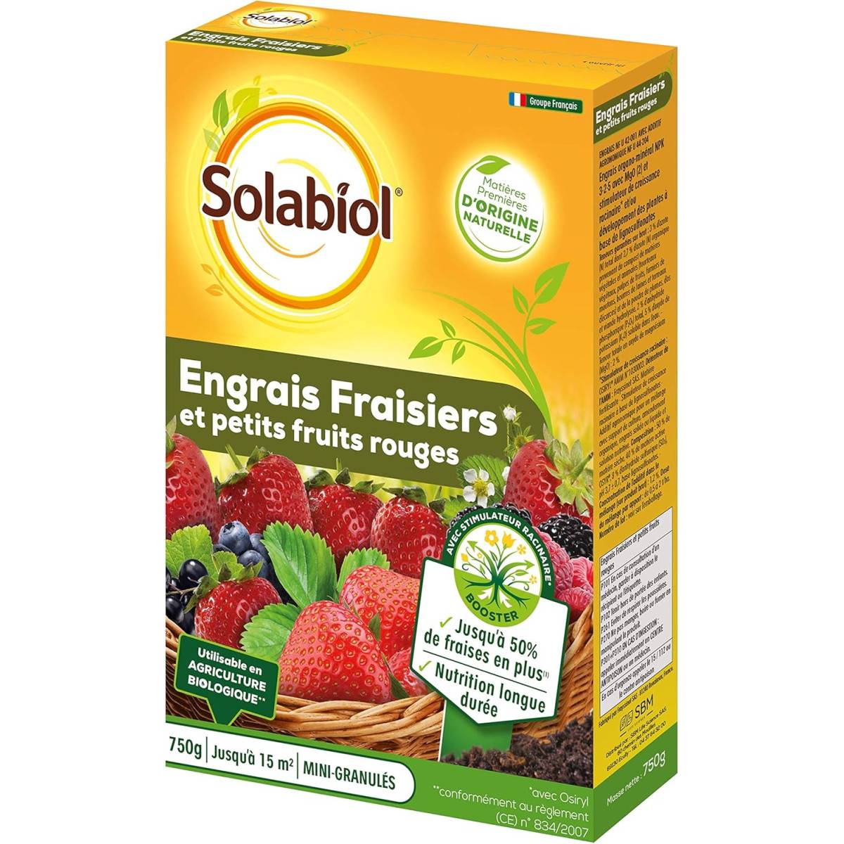 Engrais-Fraisiers-SOLABIOL-SOFRAY750