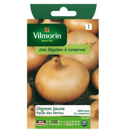 Fiche produit Oignon jaune Paille des Vertus