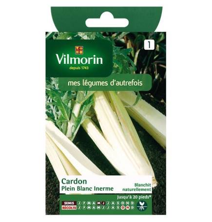 Product sheet Cardoon solid white