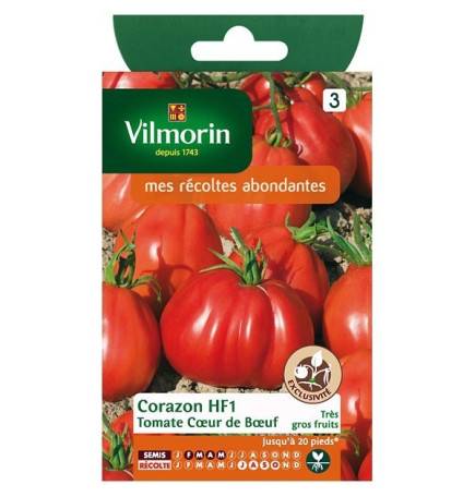 Fiche produit Tomate coeur de boeuf Corazon HF1