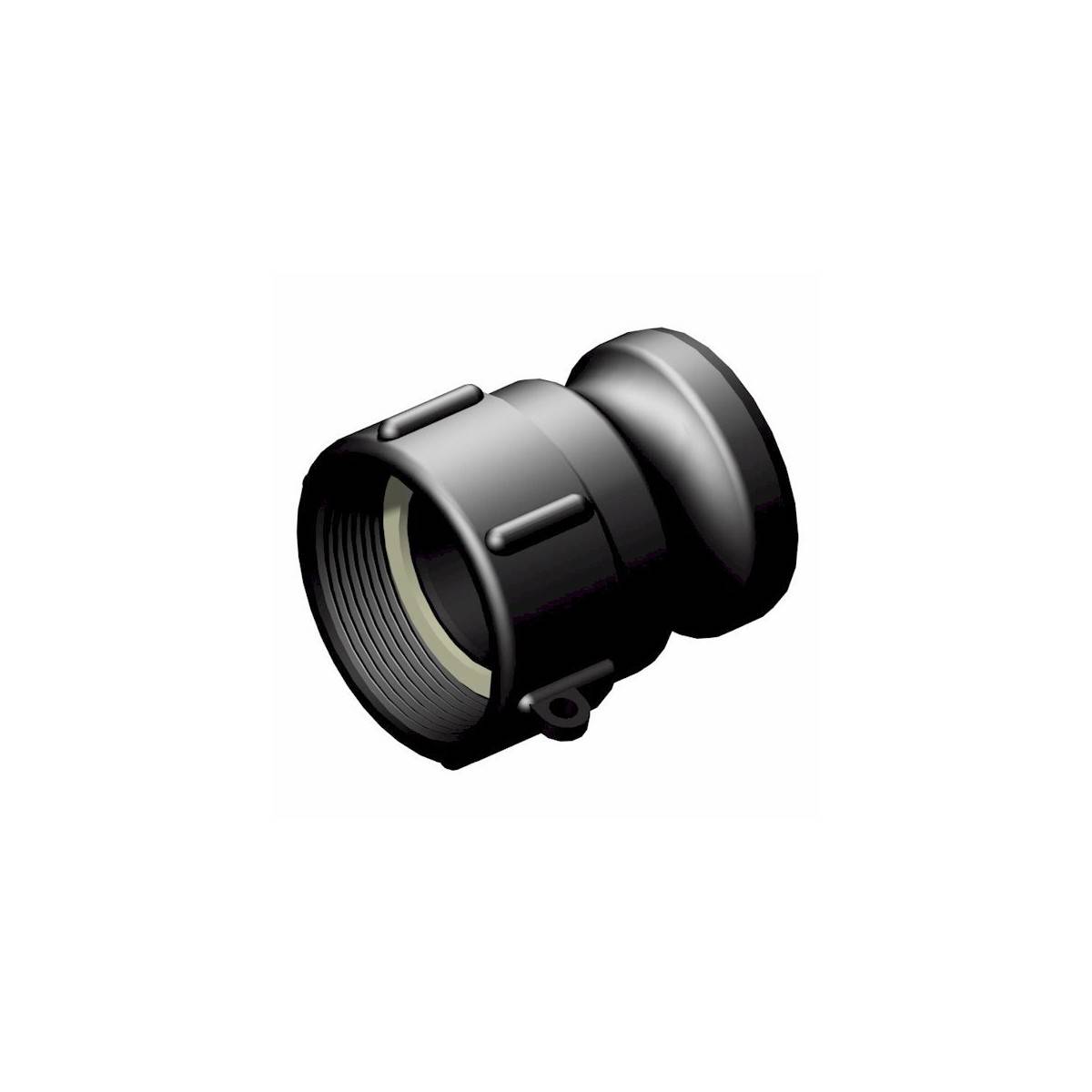 Acoplador DN 2 "cam - salida macho 2" S60x6