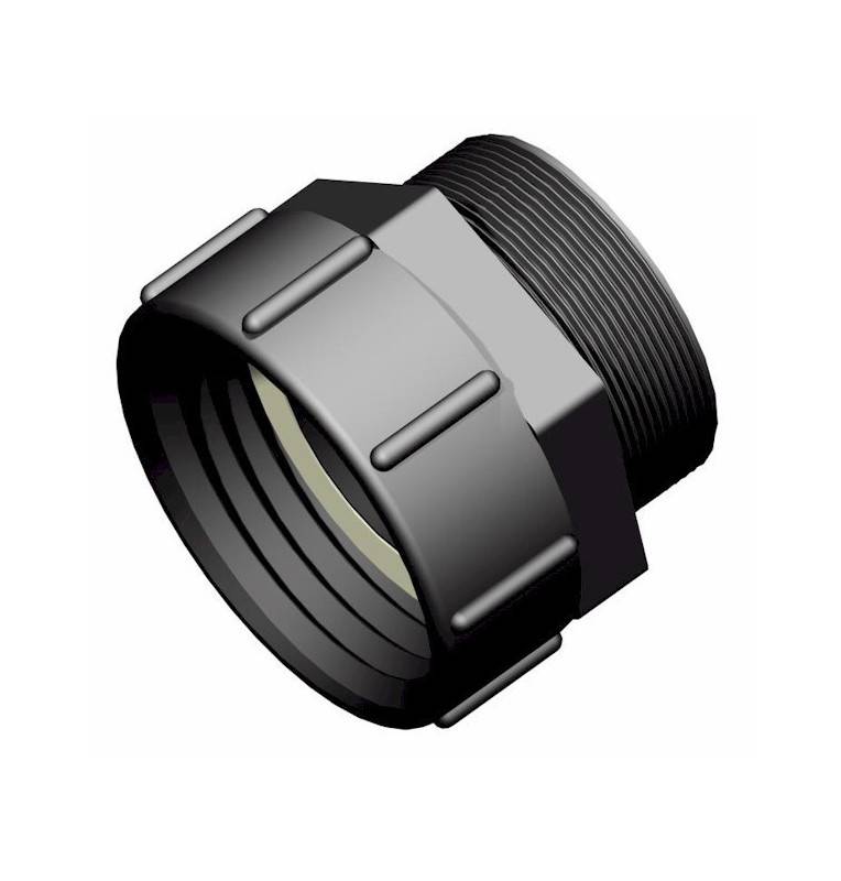 Product sheet S100x8 female connector - 3 "BSP male thread