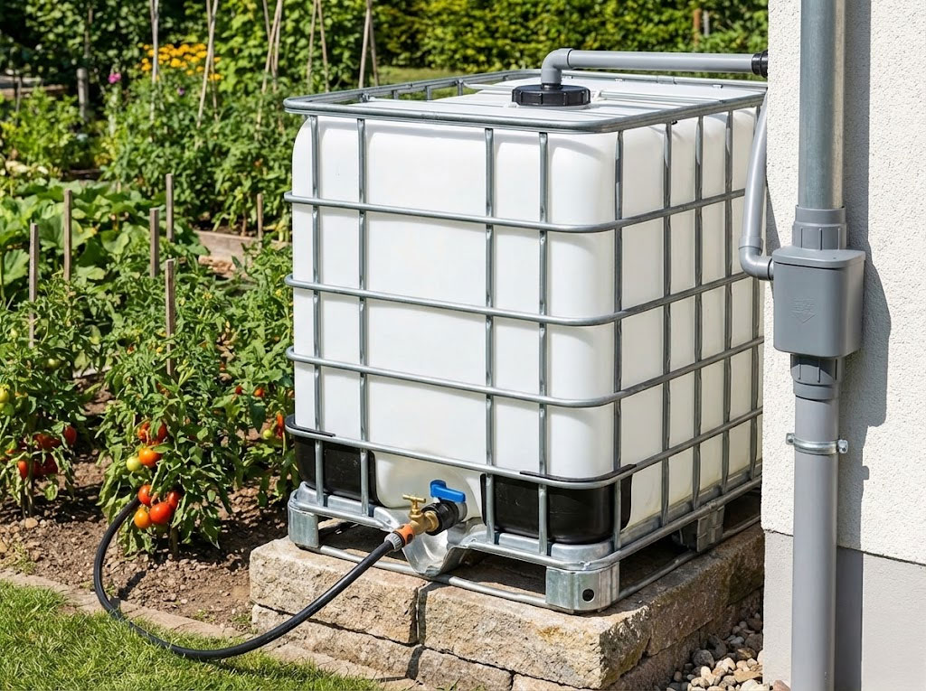 Irrigation par gravité sur cuve 1000L : Guide et Montage