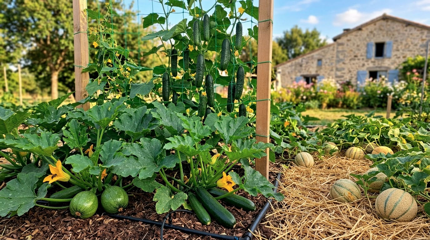 Successful Sowing of Zucchini, Cucumbers, Melons: Complete Guide 2026