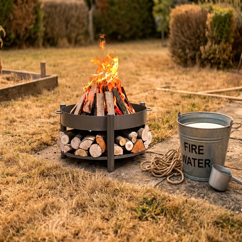 Barbecue and fire pit in drought: what you need to know before lighting up